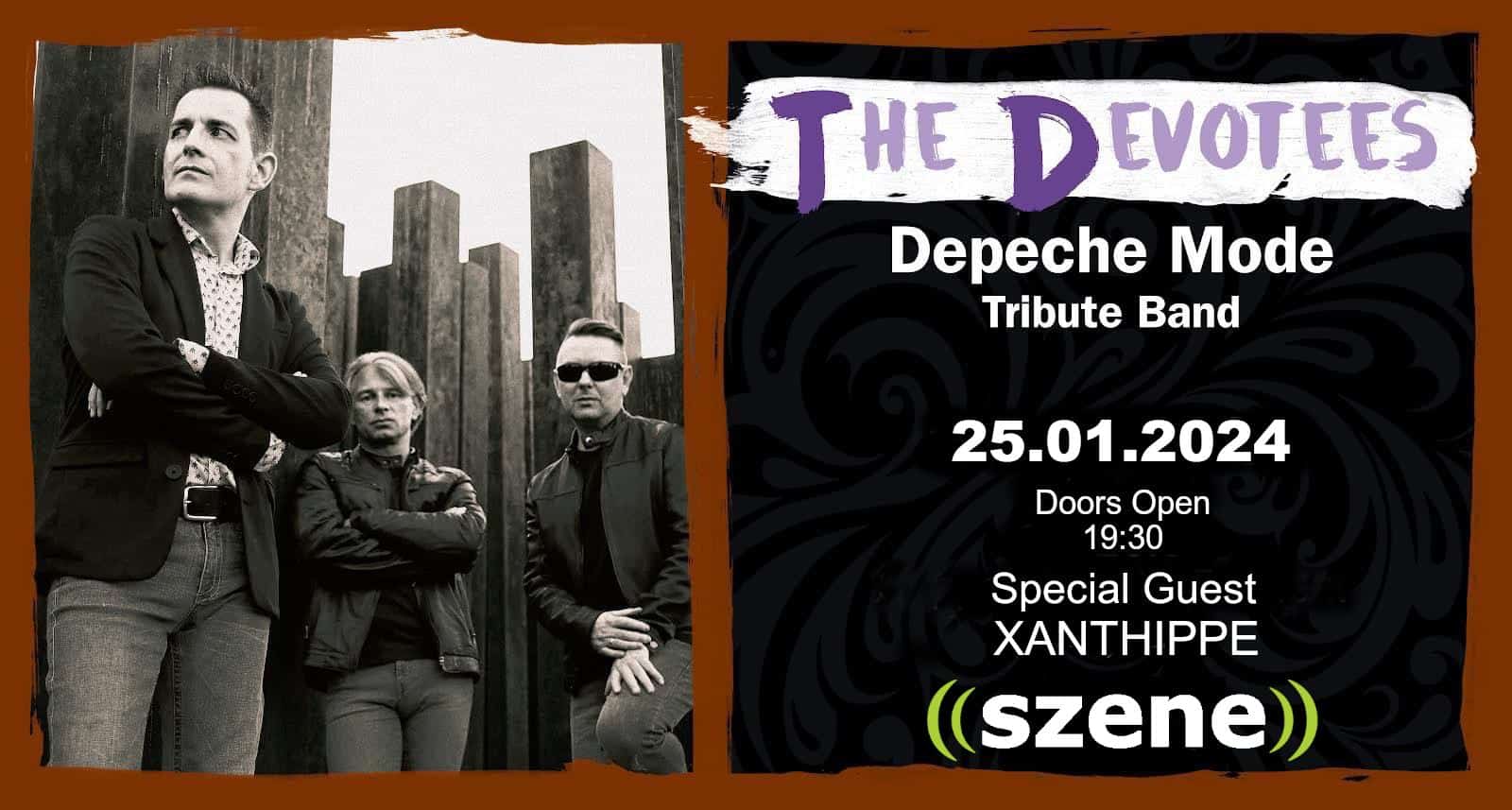 A Tribute To Depeche Mode feat. THE DEVOTEES - Special Guest: XANTHIPPE