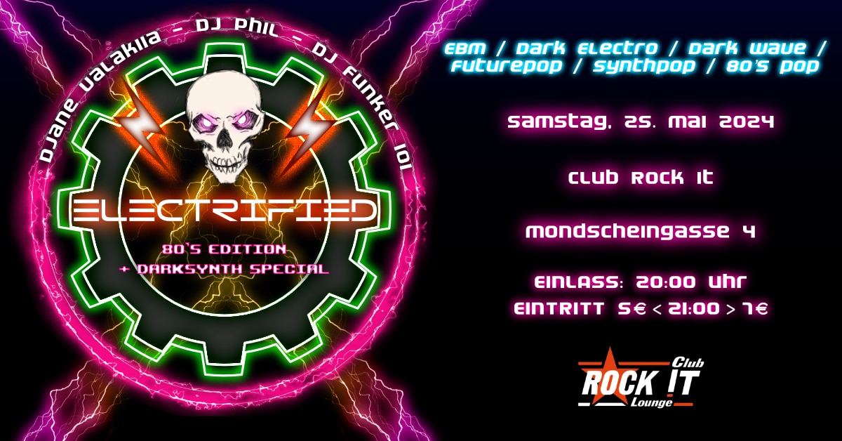 Electrified - 80´s Edition - Dark Synth Edition