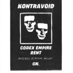 Noir Club Night: KONTRAVOID - CODEX EMPIRE - RENT