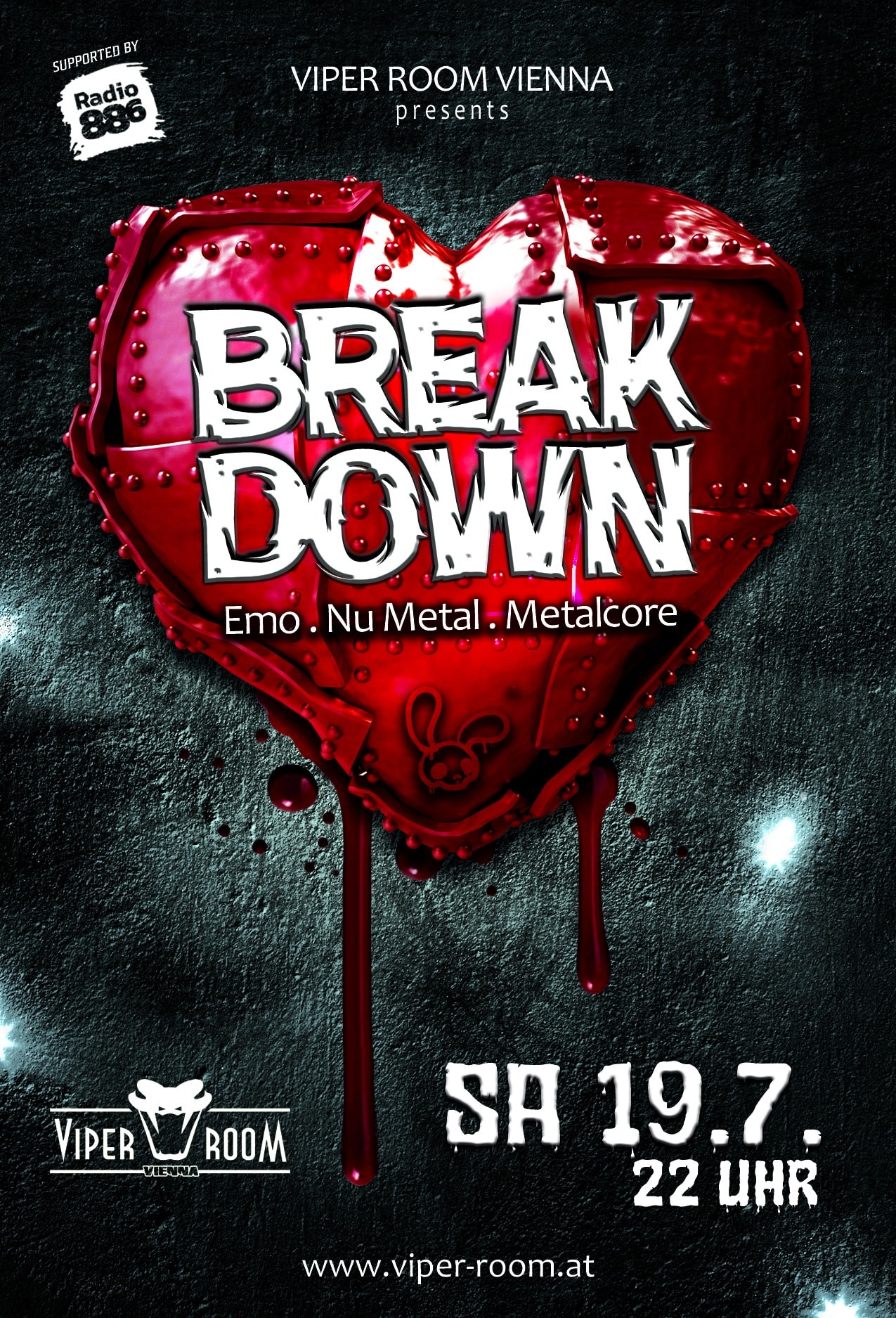 BREAKDOWN - die neue Emo-, Nu Metal & Metalcore Night