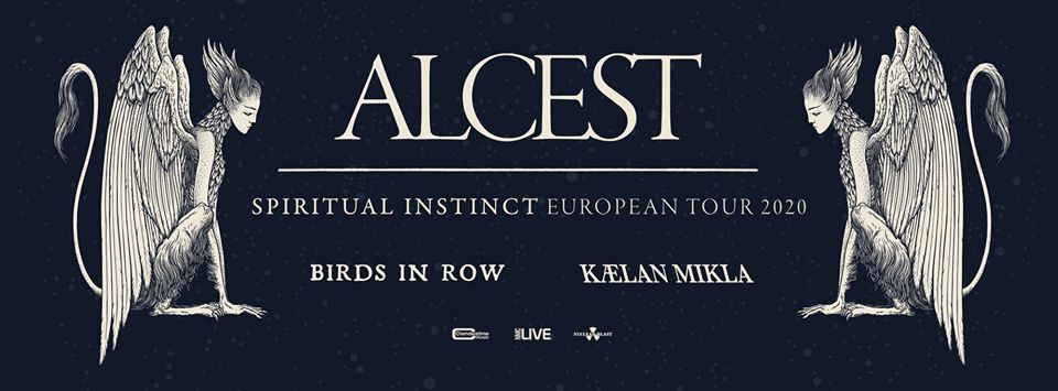 Alcest - Birds In Row - Kaelan Mikla | Szene Wien