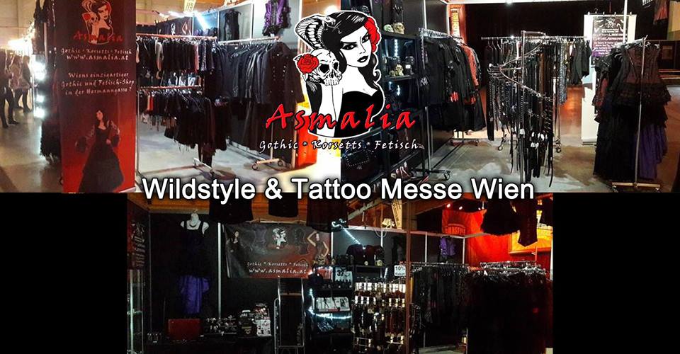 Asmalia bei der Wildstyle & Tattoo Messe Wien