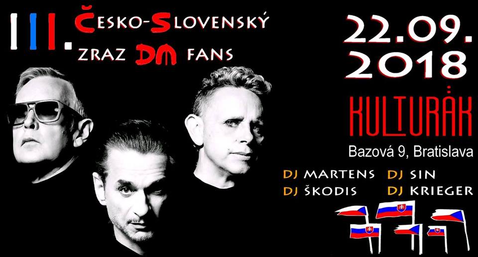 Depeche Mode Party Bratislava