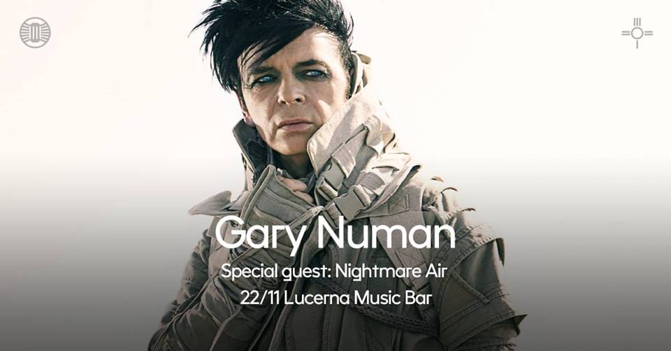 Gary Numan & Nightmare Air live in Prague!